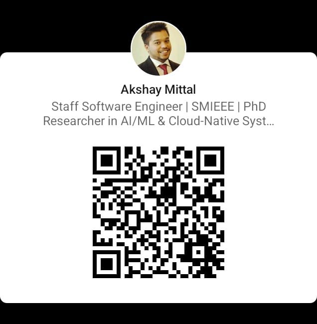 LinkedIn QR Code - Akshay Mittal